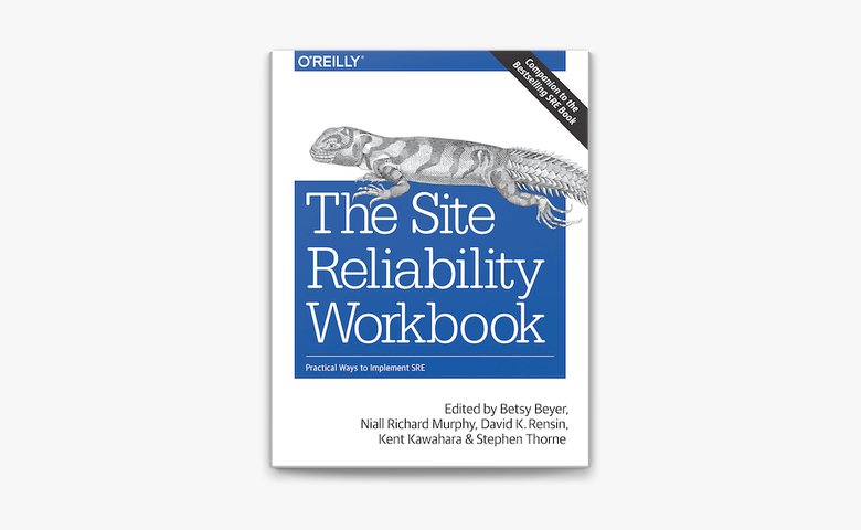 The Site Reliability Workbook by B. Beyer book cover